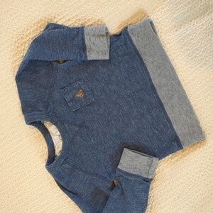 Baby GAP Heather Blue Baby Sweatshirt